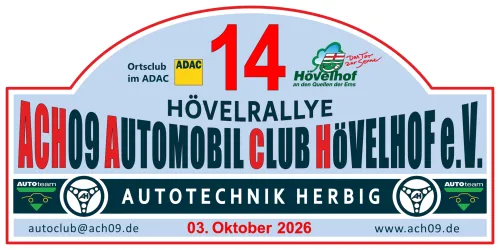 Anmeldung H&ouml;velrallye 2026 03. Oktober 2026
